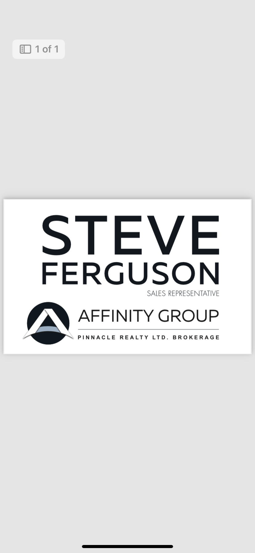Steve Ferguson Affinity Realty